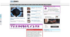 Desktop Screenshot of memax.com.ua